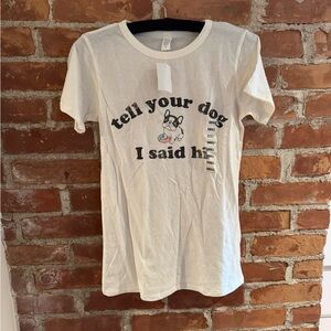 NWT tell your dog I said hi